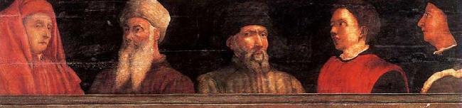 UCCELLO, Paolo Five Famous Men china oil painting image
